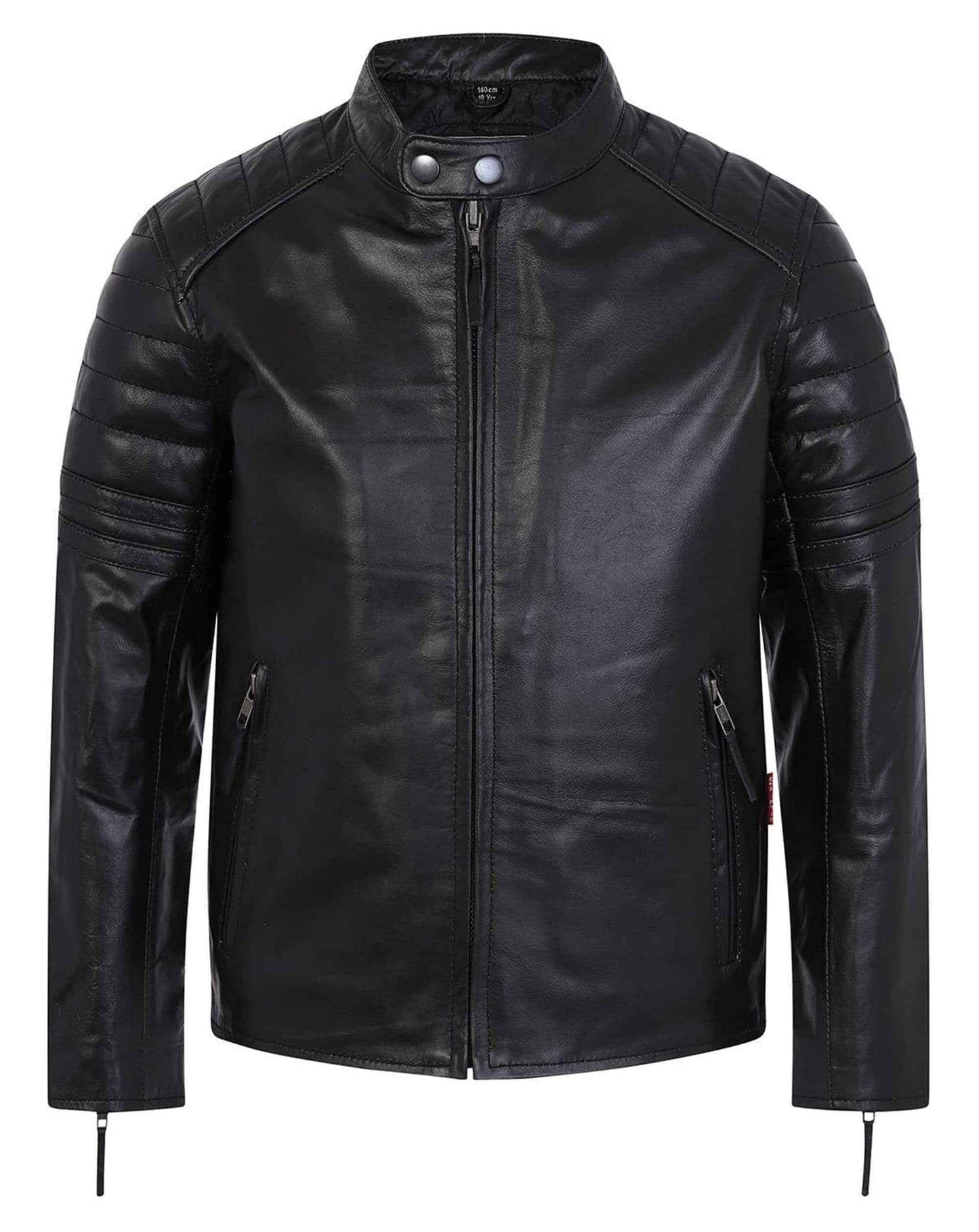 Children’s Real Leather Retro Biker Jacket - Recon
