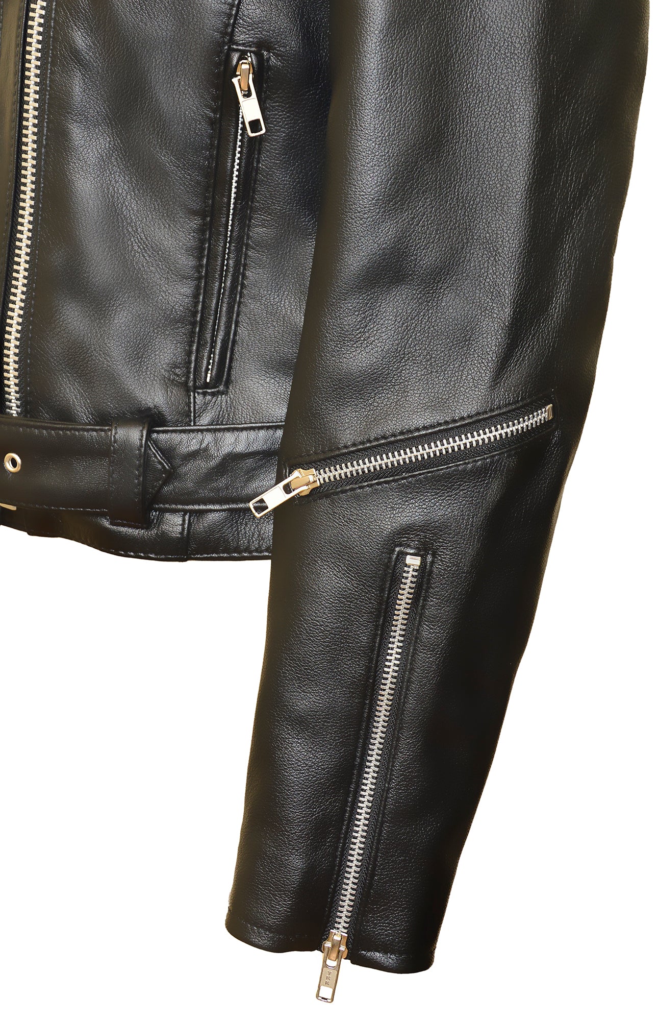 Women's Real Leather Biker Jacket Style - Vixen