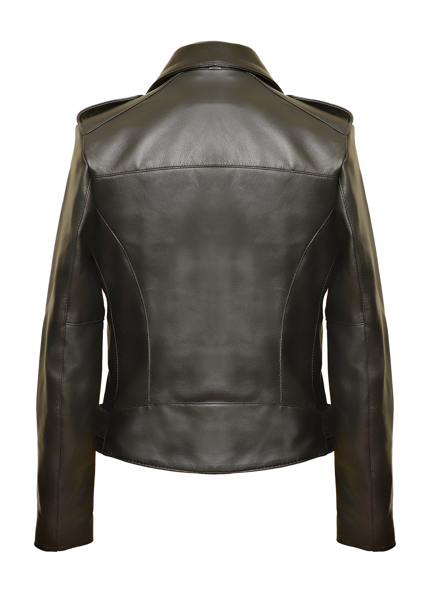 Women's Real Leather Biker Jacket Style - Vixen