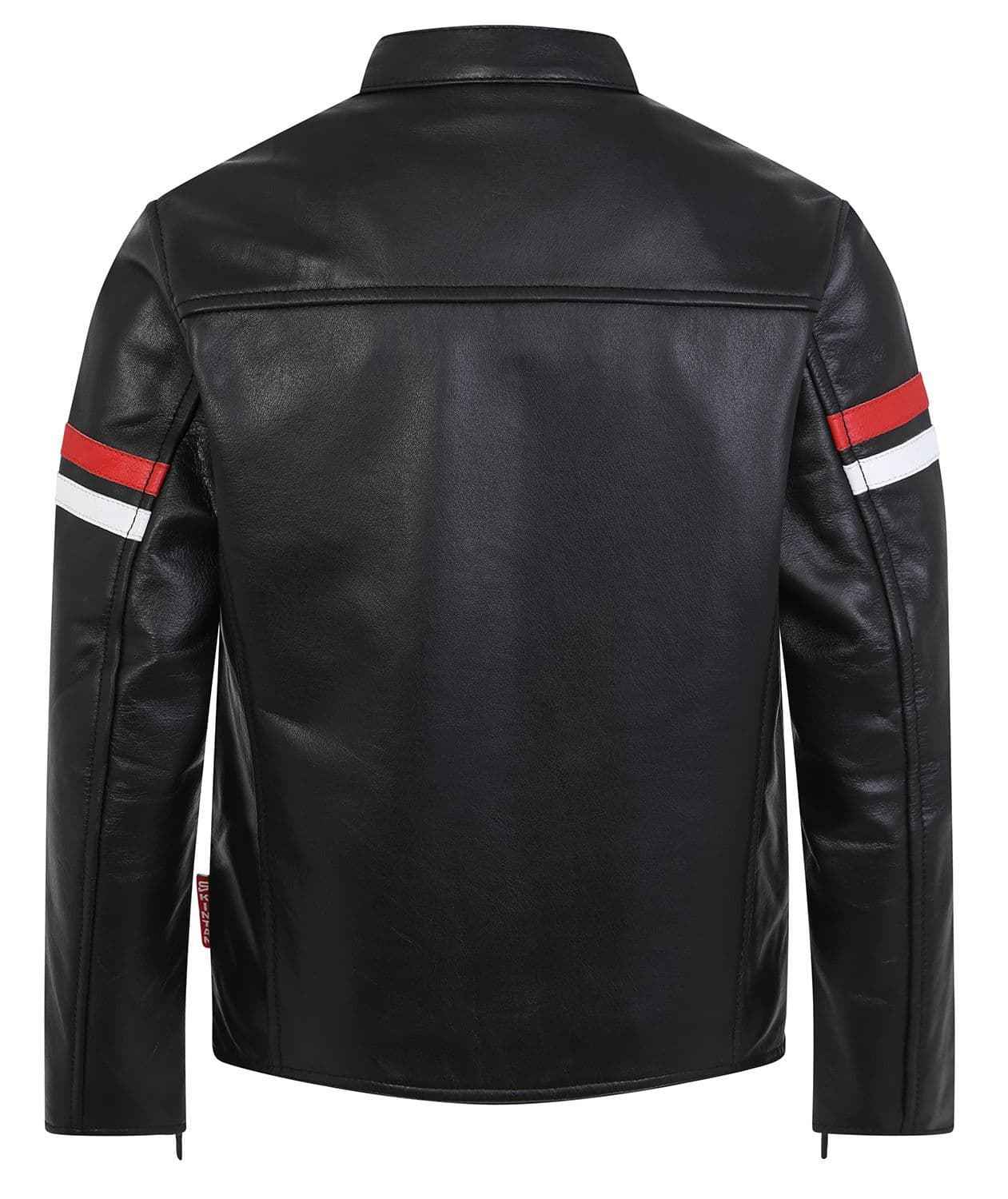Children’s Real Leather Retro Urban Jacket - Kane