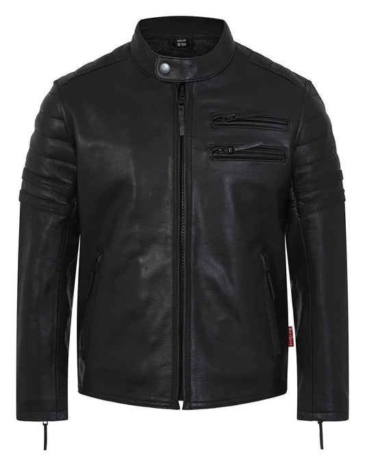Children’s Real Leather Retro Biker Jacket - Renegade