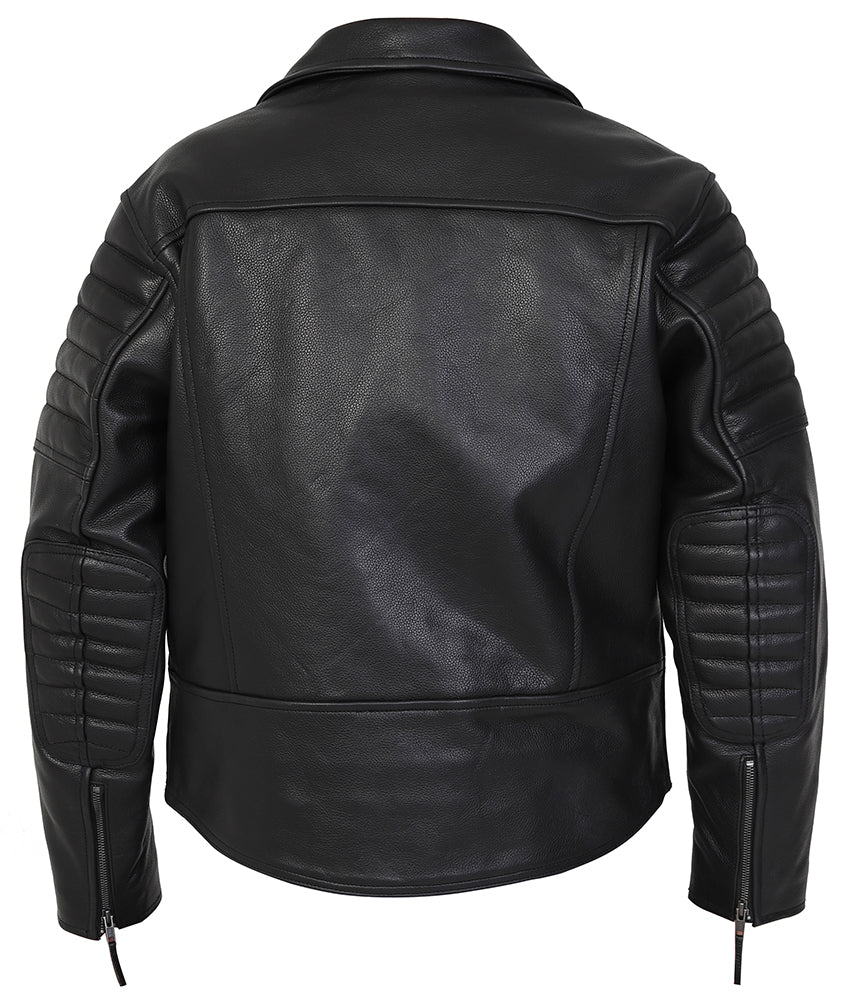 Leather Motorcycle Jacket –  Longford by Skintan