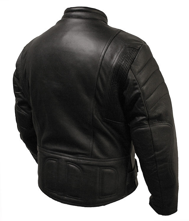 Leather Biker Jacket –  Limo by Skintan