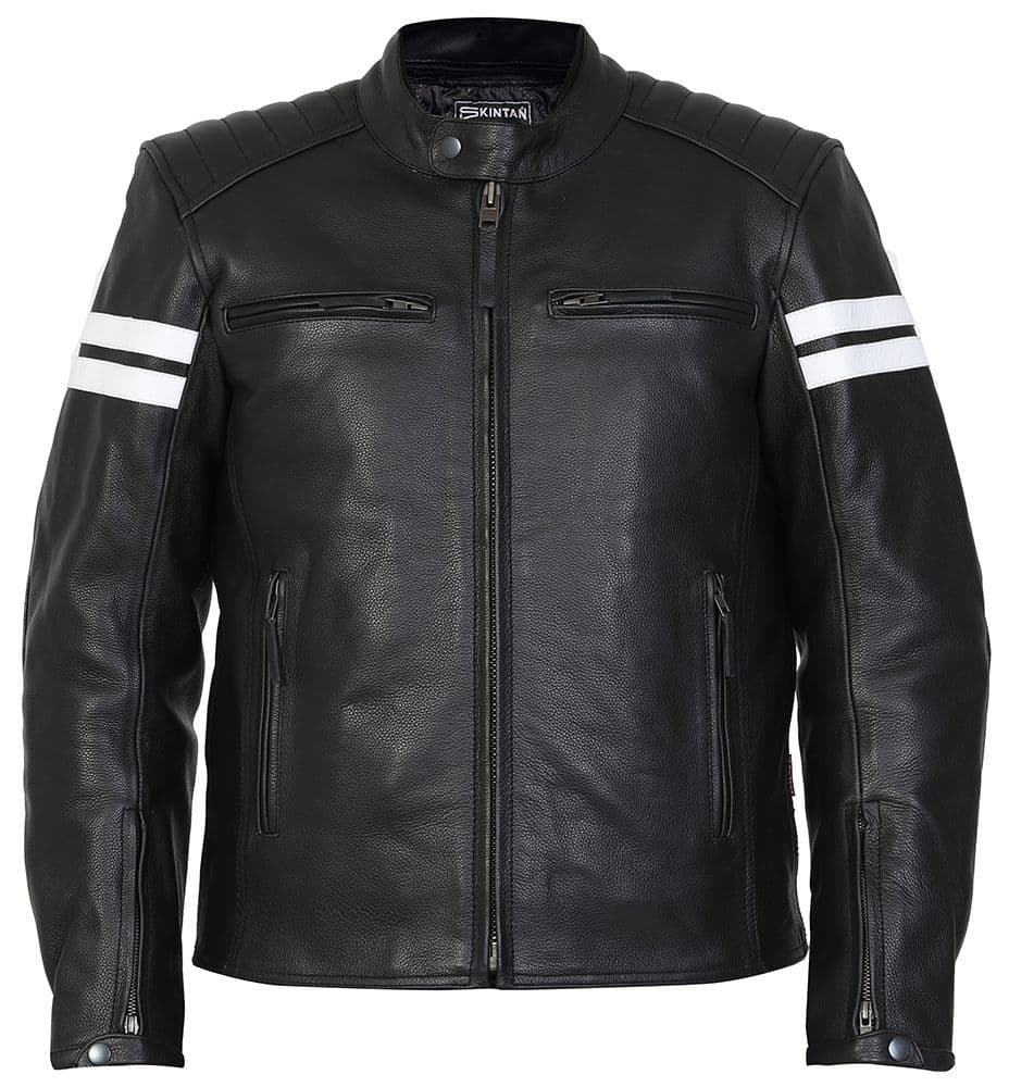 Leather Biker Jacket –  Huron by Skintan