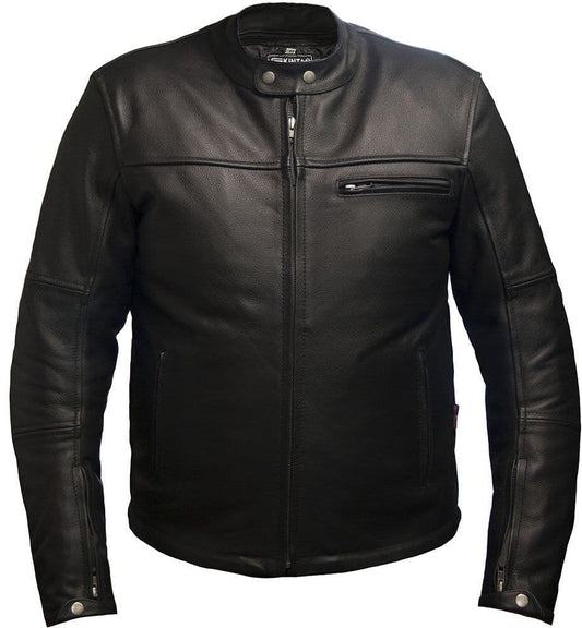 Leather Biker Jacket –  Hydra by Skintan