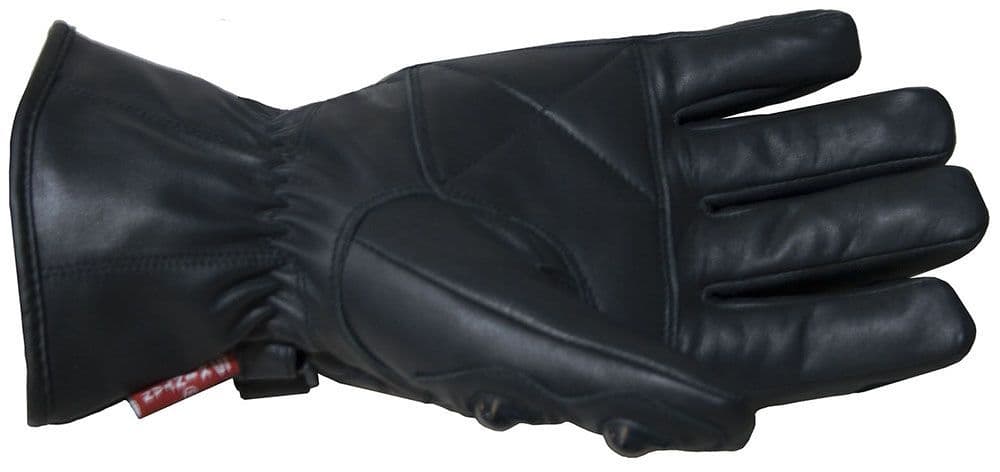 Leather Motorcycle Glove –  Gauntlet